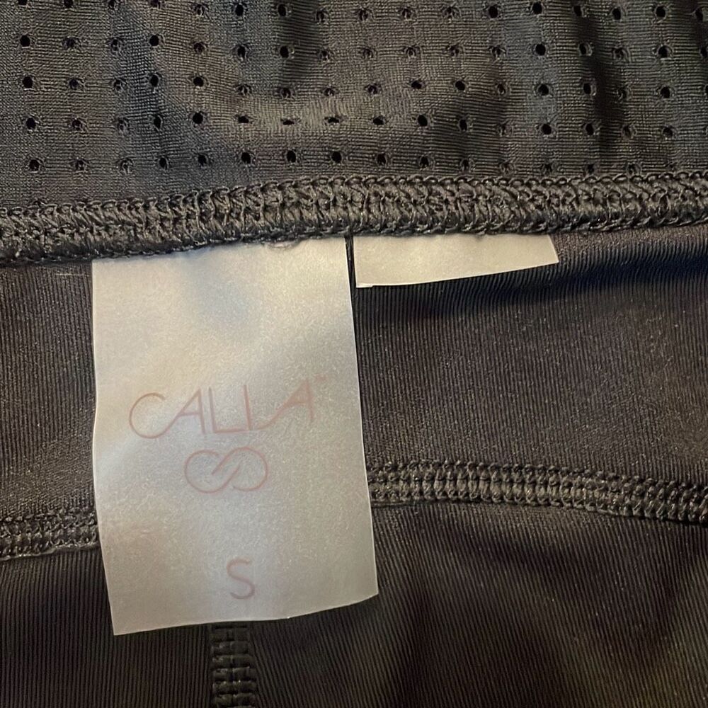 Calia Carrie Underwood black reflective bike short snall - Picture 7 of 12